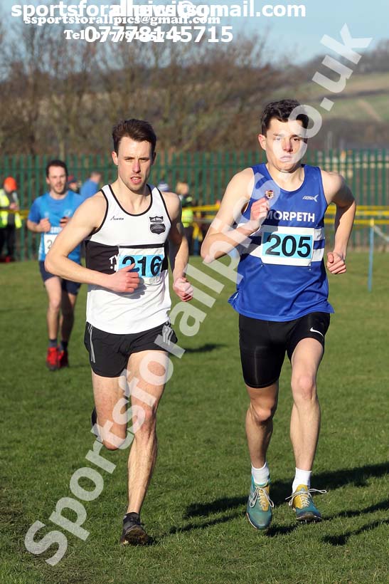 Senior mens 2020 Birtley Cross Country Relay, County Durham.  Photo: David T. Hewitson/Sports for All Pics
